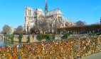 Love Padlocks at Notre Dame